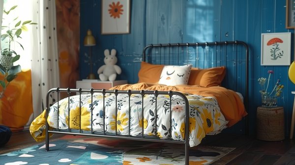 Lit enfant métal : alliez esthétique et durabilité