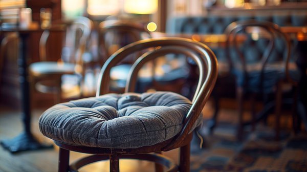 Confort et style : choisir sa galette de chaise ronde